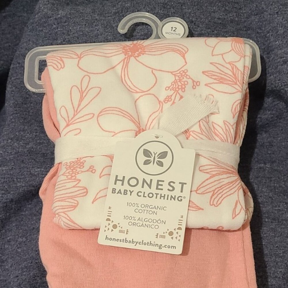 Honest Baby Multipack Harem Pants 100% Organic Cotton